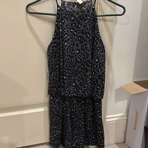 Women’s leopard romper